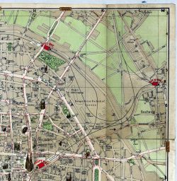 Stadtplan Von Coln Koln 1 10 100 Januar 1923 Landkartenarchiv De