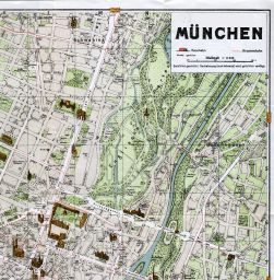 Stadtplan Von Munchen 1 11 500 Mai 1925 Landkartenarchiv De